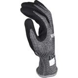 Makita Guantes de trabajo, talla M (8), resistencia al corte F/7 negro/Gris