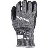Makita Guantes de trabajo, talla M (8), resistencia al corte F/7 negro/Gris