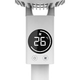 Meaco Sefte 10 Ventilador de pie blanco/Negro