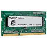 Mushkin SO-DIMM 8GB DDR3 Essentials módulo de memoria 1 x 8 GB 1333 MHz, Memoria RAM 8 GB, 1 x 8 GB, DDR3, 1333 MHz, 204-pin SO-DIMM