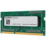 Mushkin SO-DIMM 8GB DDR3 Essentials módulo de memoria 1 x 8 GB 1333 MHz, Memoria RAM 8 GB, 1 x 8 GB, DDR3, 1333 MHz, 204-pin SO-DIMM