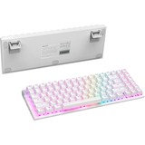 NZXT KB-001NW-DE, Teclado para gaming blanco