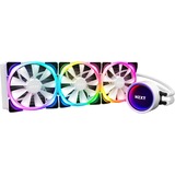 NZXT Kraken X73 RGB Procesador Sistema de refrigeración líquida todo en uno 12 cm Blanco, Refrigeración por agua blanco, Sistema de refrigeración líquida todo en uno, 12 cm, 52,44 cfm, Blanco