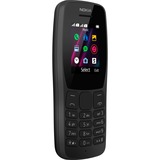 Nokia 110 4,5 cm (1.77") Negro Característica del teléfono, Móvil negro, Barra, SIM doble, 4,5 cm (1.77"), 0,3 MP, 800 mAh, Negro
