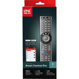 One for all Smart Control Pro 5 Advance App, Mando a distancia negro