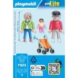 PLAYMOBIL My Life Abuelos con bebé, Juegos de construcción 