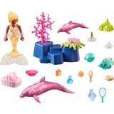 PLAYMOBIL Princess Magic Sirena con delfines, Juegos de construcción 