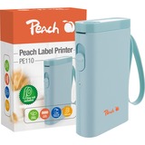 Peach PE110 impresora de etiquetas Térmica directa 203 x 203 DPI 60 mm/s Inalámbrico Bluetooth azul, Térmica directa, 203 x 203 DPI, 60 mm/s, Inalámbrico, Azul