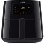 Philips 3000 series HD9270/96 freidora Sencillo 6,2 L 2000 W Freidora de aire caliente Negro negro, Freidora de aire caliente, 6,2 L, 1,2 kg, Rapid Air, 0,5 h, 60 °C