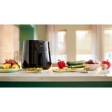 Philips Essential HD9270/96 freidora Sencillo 6,2 L 2000 W Freidora de aire caliente Negro negro, Freidora de aire caliente, 6,2 L, 1,2 kg, Rapid Air, China, Sencillo