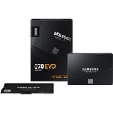 SAMSUNG 870 EVO 2.5" 500 GB Serial ATA III V-NAND, Unidad de estado sólido 500 GB, 2.5", 560 MB/s, 6 Gbit/s