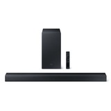 SAMSUNG HW-A450/ZG altavoz soundbar Negro 2.1 canales 300 W, Barra de sonido negro, 2.1 canales, 300 W, DTS Digital Surround,DTS Virtual:X,DTS:X,Dolby Digital 2.0 Mono, Inalámbrico, 220 W, Negro