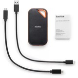 SanDisk Extreme PRO 4000 GB Negro, Naranja, Unidad de estado sólido negro/Naranja, 4000 GB, USB Tipo C, 3.2 Gen 2 (3.1 Gen 2), 2000 MB/s, Negro, Naranja