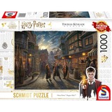Schmidt Spiele Thomas Kinkade Studios Wizarding World Harry Potter - Callejón Diagon, Puzzle 