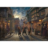 Schmidt Spiele Thomas Kinkade Studios Wizarding World Harry Potter - Callejón Diagon, Puzzle 