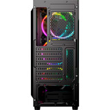 Sharkoon RGB WAVE reacondicionado, Cajas de torre negro