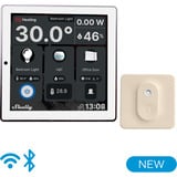 Shelly Wall Display + Shelly BLU H&T, Panel de control blanco