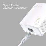 TP-Link TL-PA717KIT 1000 Mbit/s Ethernet Blanco 2 pieza(s), PowerLAN 1000 Mbit/s, IEEE 1901, IEEE 802.3, IEEE 802.3ab, IEEE 802.3u, Tipo C, Gigabit Ethernet, 10,100 Mbit/s, HomePlug AV2