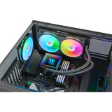 Thermaltake CL-W469-PL12SW-A, Refrigeración por agua negro