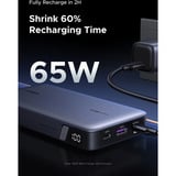 UGREEN 90597A batería externa 25000 mAh Gris, Banco de potencia gris, 25000 mAh, 5 V, Gris