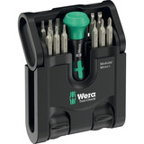 Wera Set modular Tool-Check Imperial 1, con 3 módulos de herramientas, Conjuntos de bits negro/Verde