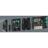 Wera Set modular Tool-Check Imperial 1, con 3 módulos de herramientas, Conjuntos de bits negro/Verde