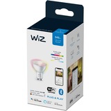 WiZ Foco 4,9 W (Equiv. 50 W) PAR16 GU10, Lámpara LED 9 W (Equiv. 50 W) PAR16 GU10, Bombilla inteligente, Blanco, Wi-Fi, GU10, Multi, 2200 K