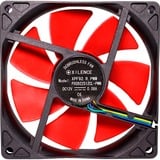Xilence XPF92.R.PWM Carcasa del ordenador Ventilador 9,2 cm Negro, Rojo negro/Rojo, Ventilador, 9,2 cm, 1800 RPM, 22 dB, 32,1 cfm, Negro, Rojo