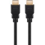 goobay 47575 cable HDMI 3 m HDMI tipo A (Estándar) Negro negro, 3 m, HDMI tipo A (Estándar), HDMI tipo A (Estándar), 3D, 48 Gbit/s, Negro