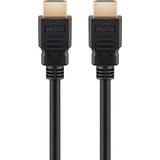 goobay 47575 cable HDMI 3 m HDMI tipo A (Estándar) Negro negro, 3 m, HDMI tipo A (Estándar), HDMI tipo A (Estándar), 3D, 48 Gbit/s, Negro