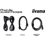 iiyama ProLite XUB2793QS-B7 pantalla para PC 68,6 cm (27") 2560 x 1440 Pixeles Quad HD LED Negro, Monitor LED negro (mate), 68,6 cm (27"), 2560 x 1440 Pixeles, Quad HD, LED, 1 ms, Negro