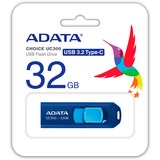 ADATA ACHO-UC300-32G-RNB/BU, Lápiz USB azul oscuro/Celeste