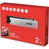 ADATA GAMMIX S60 2 TB M.2 PCI Express 4.0 NVMe 3D NAND, Unidad de estado sólido 2 TB, M.2, 5000 MB/s