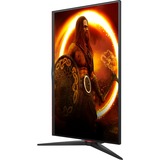 AOC Q27G2S/EU pantalla para PC 68,6 cm (27") 2560 x 1440 Pixeles Quad HD LED Negro, Rojo, Monitor de gaming negro/Rojo, 68,6 cm (27"), 2560 x 1440 Pixeles, Quad HD, LED, 1 ms, Negro, Rojo