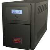 APC Easy UPS SMV sistema de alimentación ininterrumpida (UPS) Línea interactiva 1,5 kVA 1050 W 6 salidas AC negro, Línea interactiva, 1,5 kVA, 1050 W, Seno, 160 V, 295 V