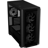 ASUS A23 PLUS TG ARGB BLACK Micro Torre Negro, Cajas de torre negro, Micro Torre, PC, Negro, micro ATX, Mini-ITX, Juego, Multi