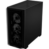 ASUS A23 PLUS TG ARGB BLACK Micro Torre Negro, Cajas de torre negro, Micro Torre, PC, Negro, micro ATX, Mini-ITX, Juego, Multi