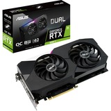 ASUS Dual -RTX3060TI-O8G-V2 NVIDIA GeForce RTX 3060 Ti 8 GB GDDR6, Tarjeta gráfica GeForce RTX 3060 Ti, 8 GB, GDDR6, 256 bit, 7680 x 4320 Pixeles, PCI Express 4.0