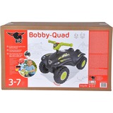 BIG Bobby-Quad Racing Correpasillos con forma de coche, Tobogán negro/Verde claro, 3 año(s), Negro