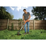 BLACK+DECKER ST182320-QW, Cortabordes naranja/Negro