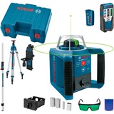 Bosch GRL 300 HVG Professional Nivel giratorio 300 m 532 nm (< 5 mW), Láser rotativo azul, 300 m, 0,1 mm/m, 5°, 600 RPM, Verde, 3R