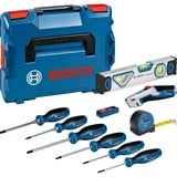 Bosch Juego de destornilladores y herramientas manuales, 19 piezas, Set de pinzas azul