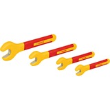 Bosch Juego de llaves fijas VDE 8/10/13/17mm Professional, Llave de tuercas rojo/Amarillo