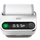 Braun iCheck 7 Muñeca Automático 1 usuario(s), Esfigomanómetro blanco/Plateado, Muñeca, Automático, Blanco, 1 usuario(s), 40 - 199, 12,5 - 21 cm