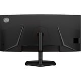 Cooler Master GM34-CWQ2, Monitor LED negro