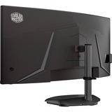 Cooler Master GM34-CWQ2, Monitor LED negro