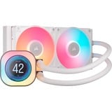 Corsair iCUE LINK TITAN 240 RX LCD RGB, Refrigeración por agua blanco