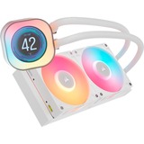 Corsair iCUE LINK TITAN 240 RX LCD RGB, Refrigeración por agua blanco
