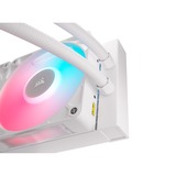 Corsair iCUE LINK TITAN 240 RX LCD RGB, Refrigeración por agua blanco