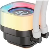 Corsair iCUE LINK TITAN 240 RX LCD RGB, Refrigeración por agua blanco